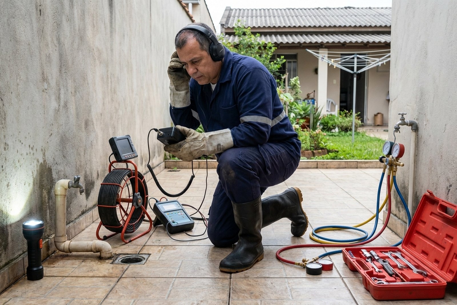 Detecção de Vazamento de Esgoto em Ribeirão Preto‑SP